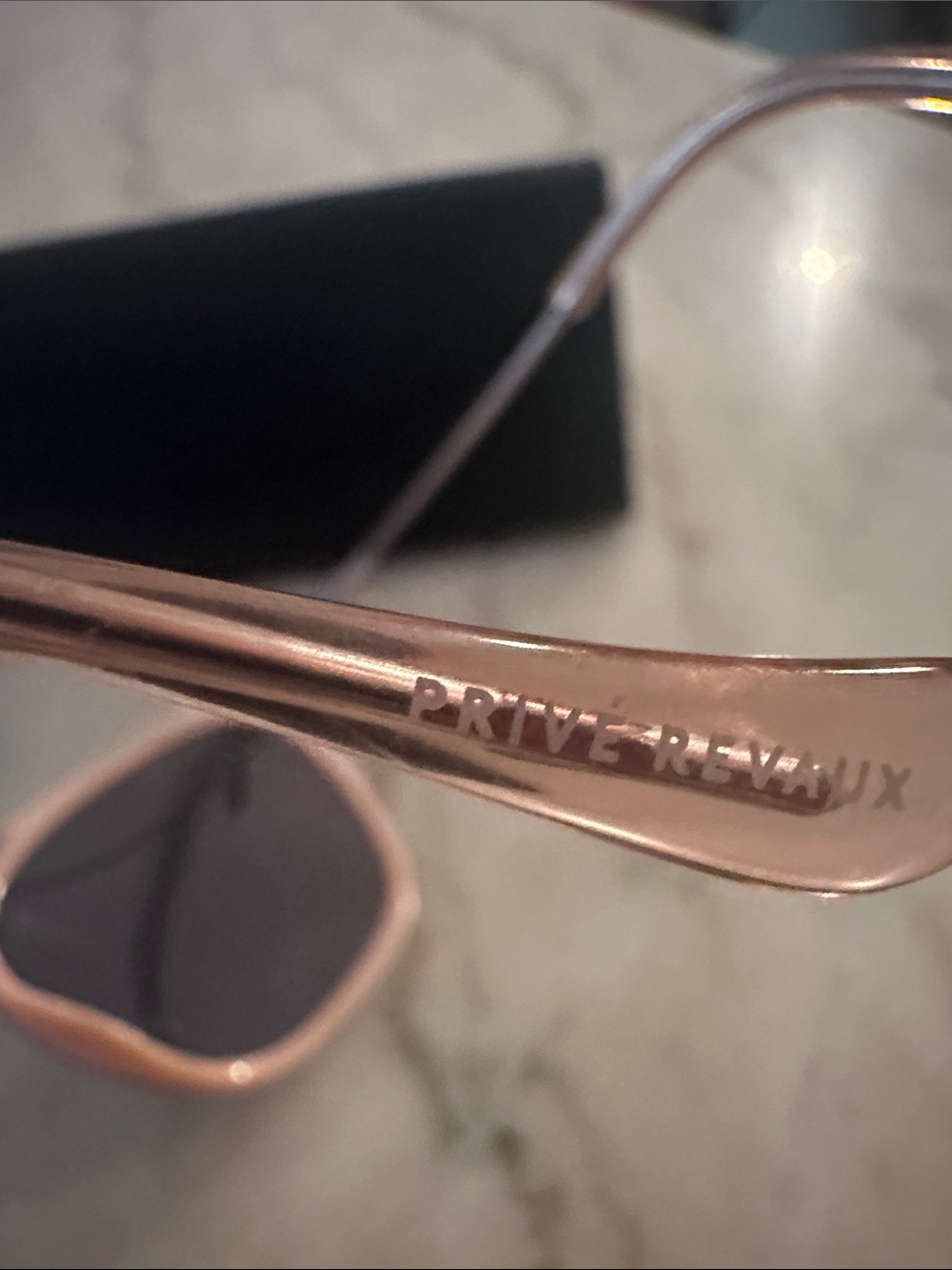 Pink Women's Sunglasses - Prive Revaux.  Mirrored lenses - Picture 3 of 6